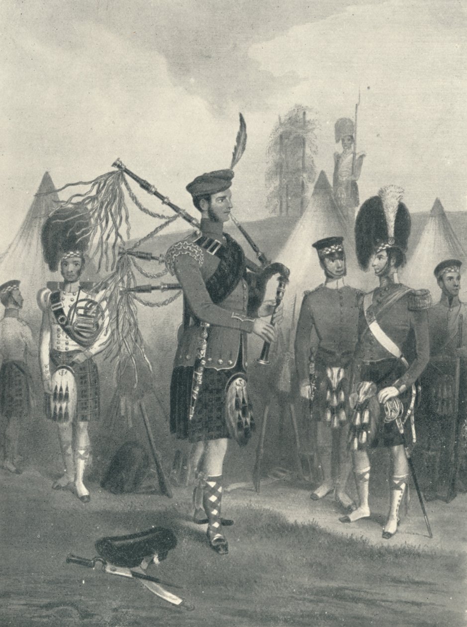 Piper, 93. Sutherland Highlanders, 19. století 1909 od Unbekannt