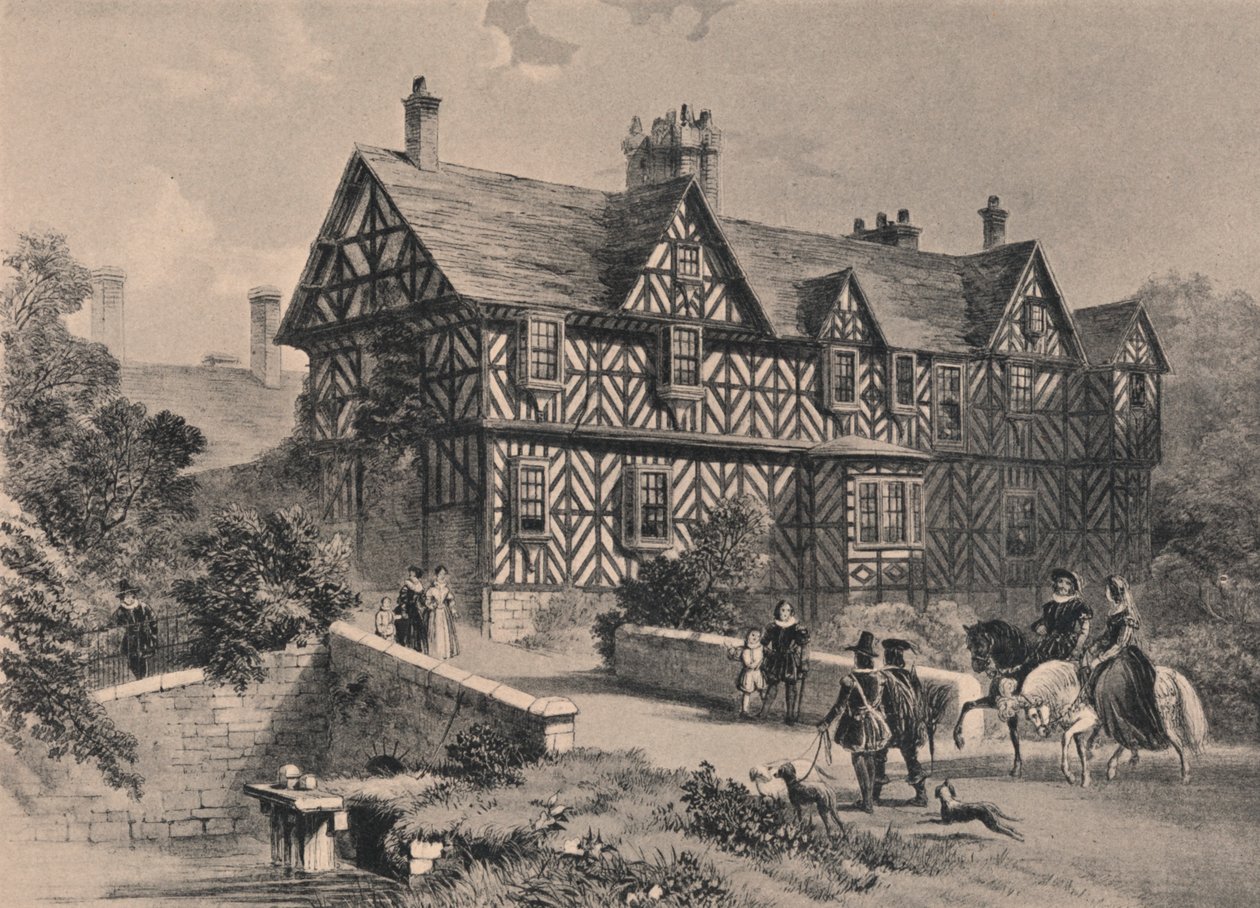 Pitchford Hall, Shropshire, 1915 od Unbekannt