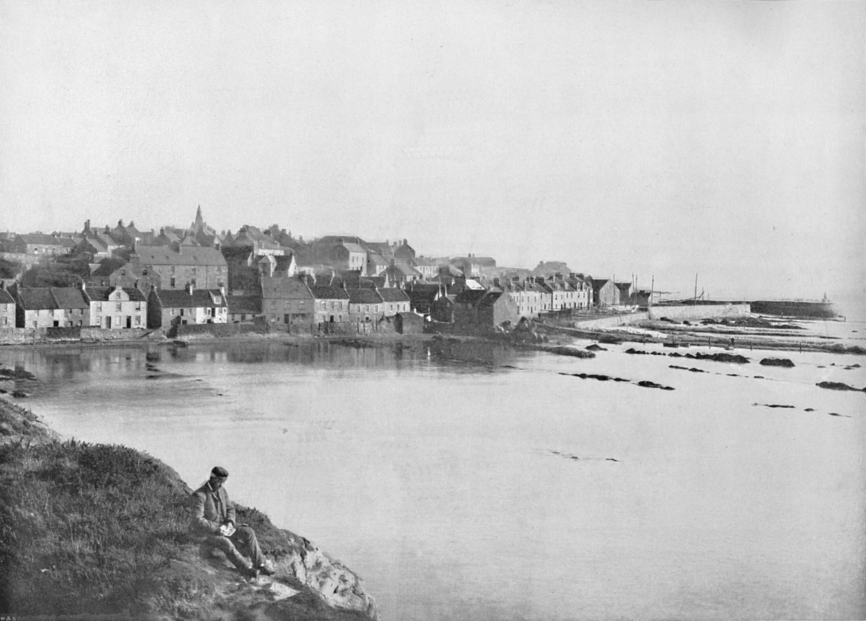 Pittenweem - Ze západu, 1895 od Unbekannt