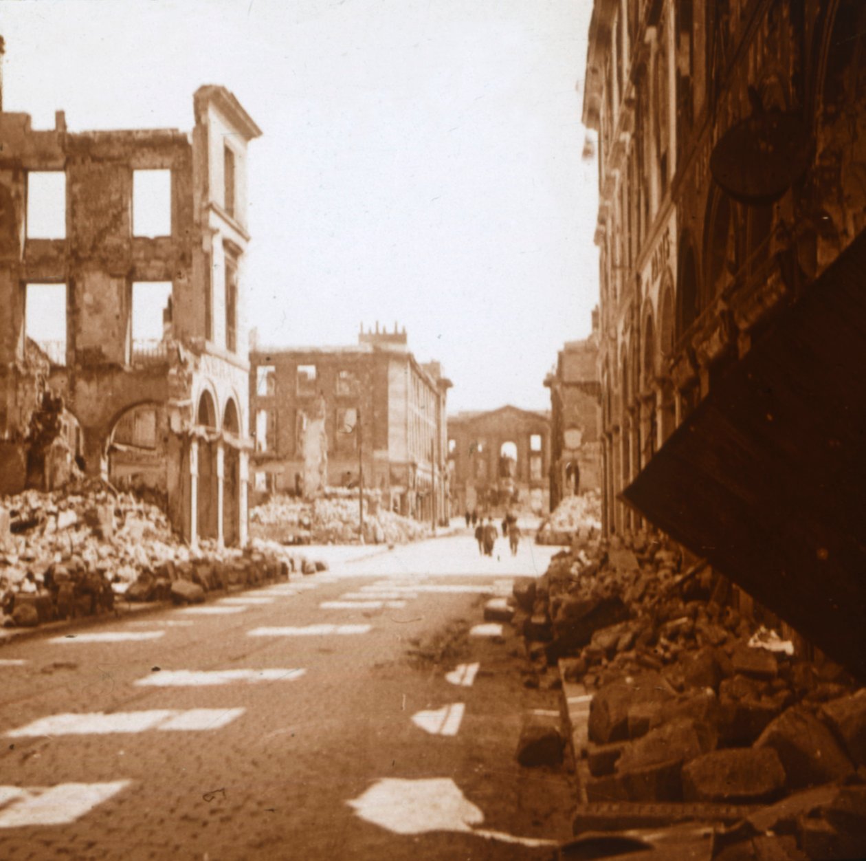 Place Royal, Reims, severní Francie, c1914-c1918 od Unbekannt