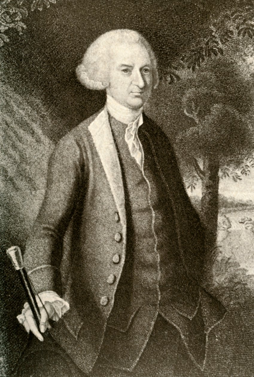 Obyčejný, ale hezký kostým gentlemanů v Pensylvánii při vypuknutí revoluce, c1765, 1937 od Unbekannt