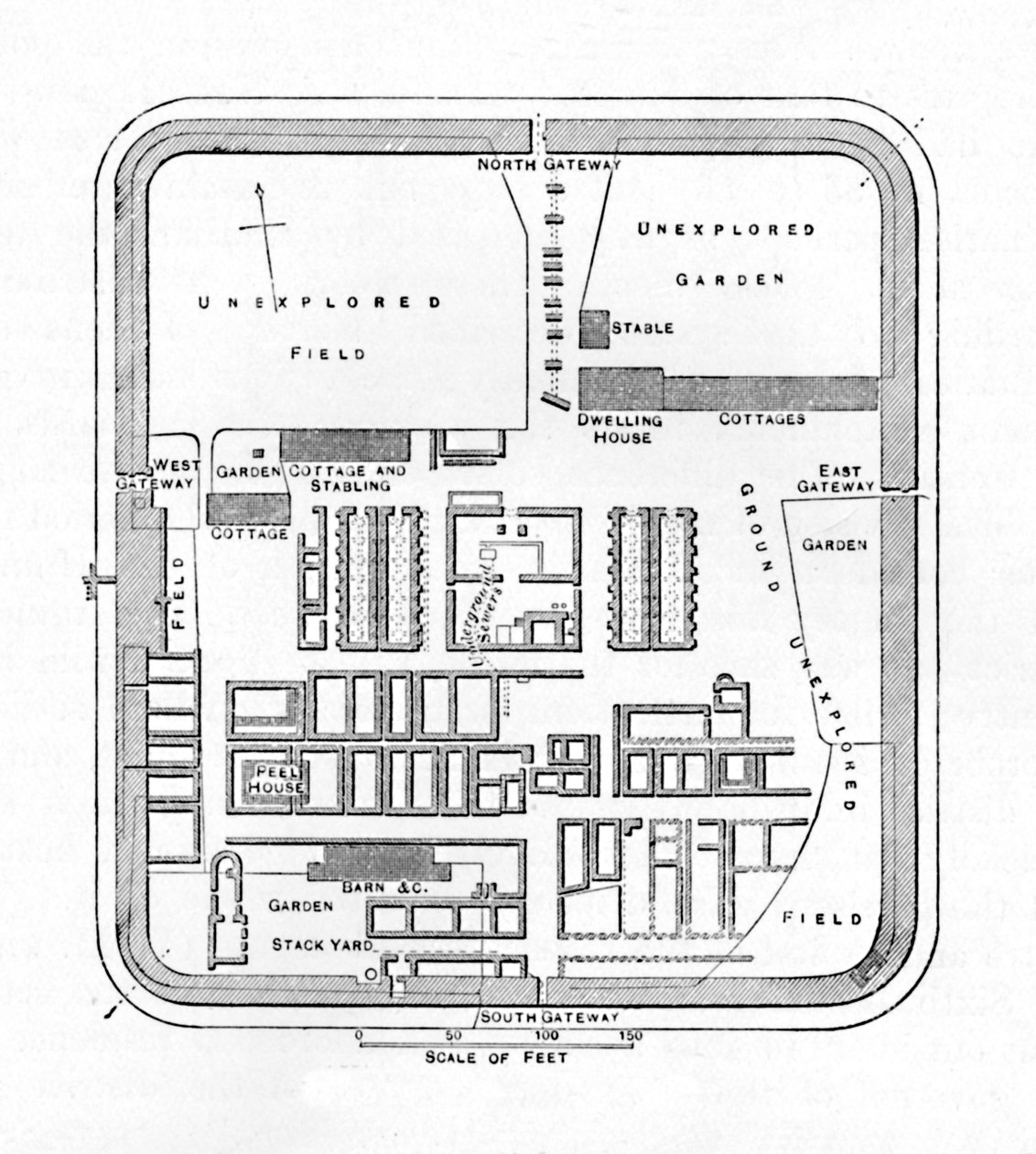 Plán Bremenia, 1902 od Unbekannt