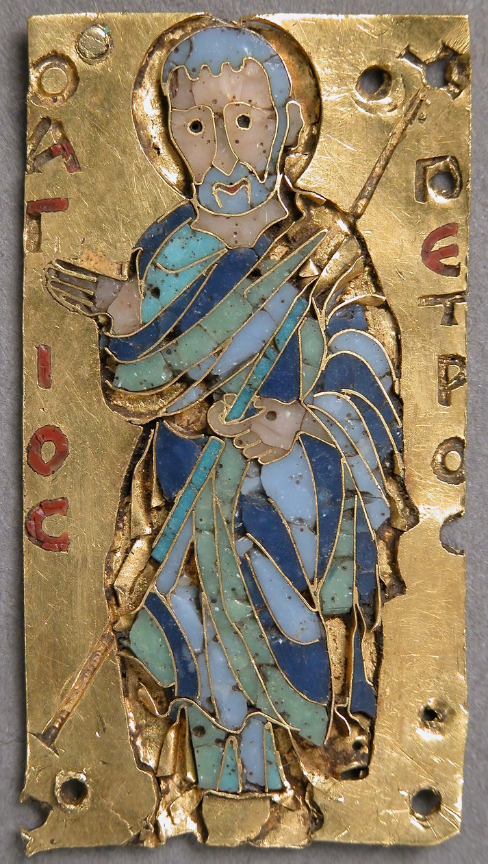 Deska se svatým Petrem, byzantská, 11. století. od Unbekannt