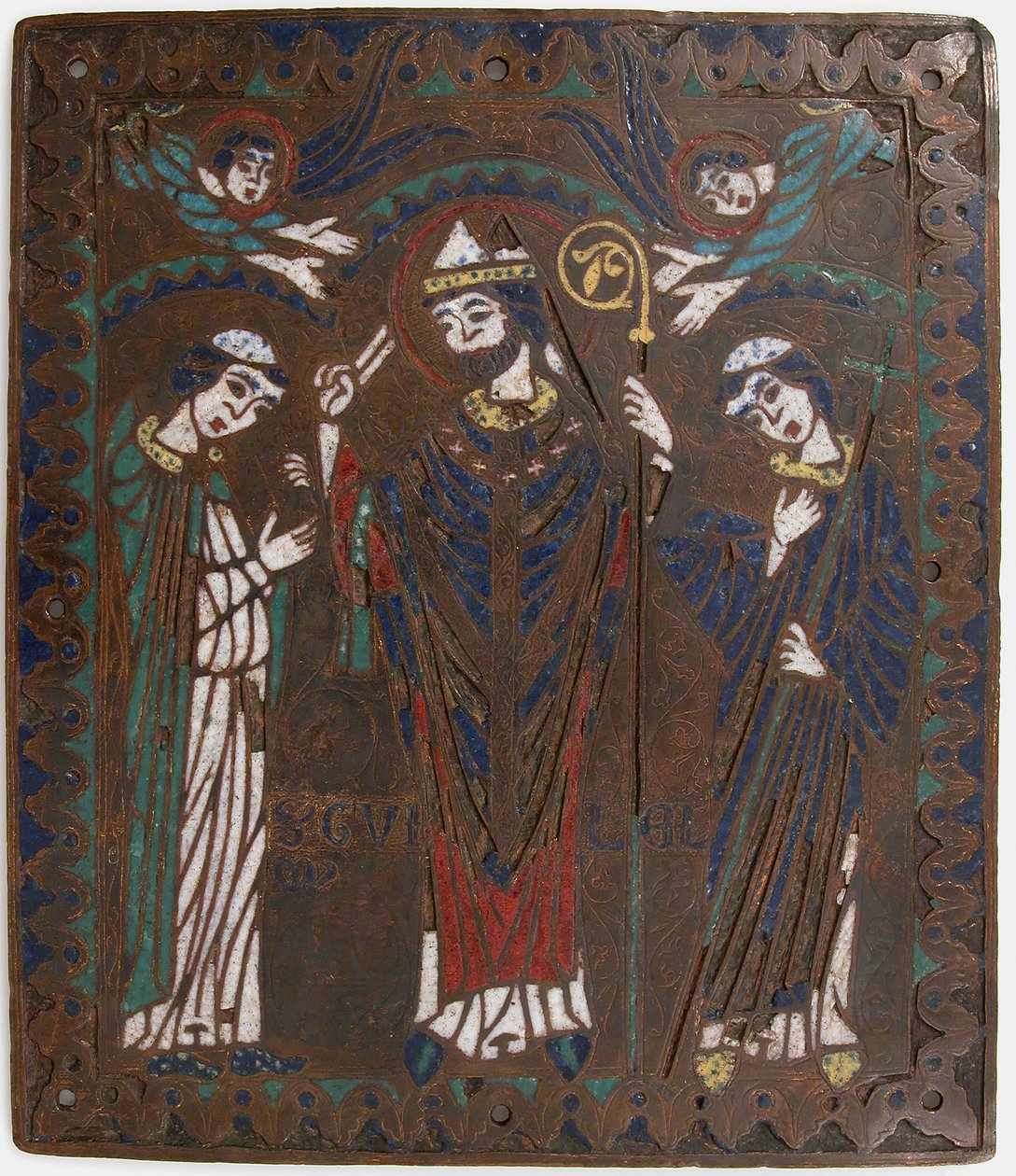 Plaketa se svatým Vilémem z Bourges, Francie, ca. 1218-25. od Unbekannt