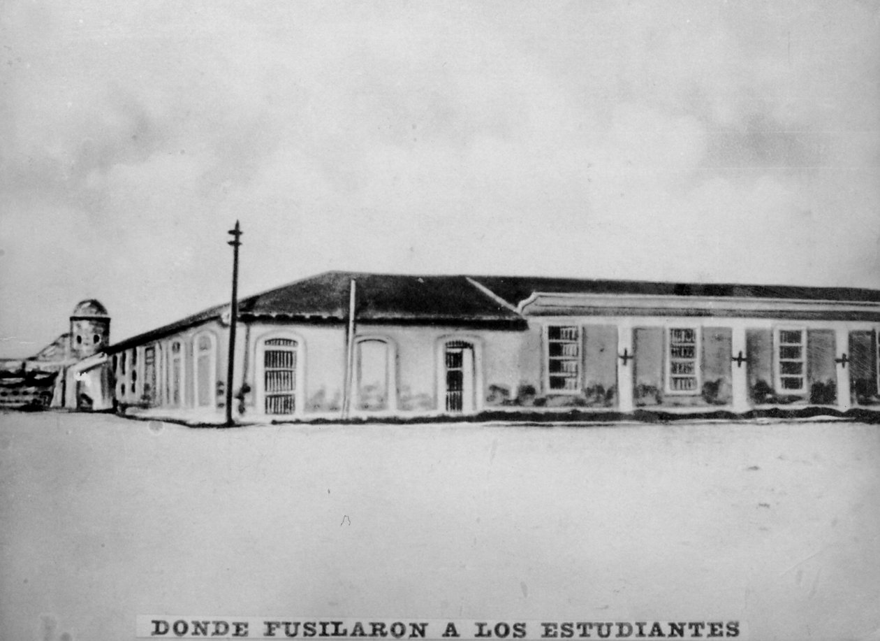 Plaza la Punta, kde byli popraveni studenti medicíny, 1871, 20. léta 20. století od Unbekannt