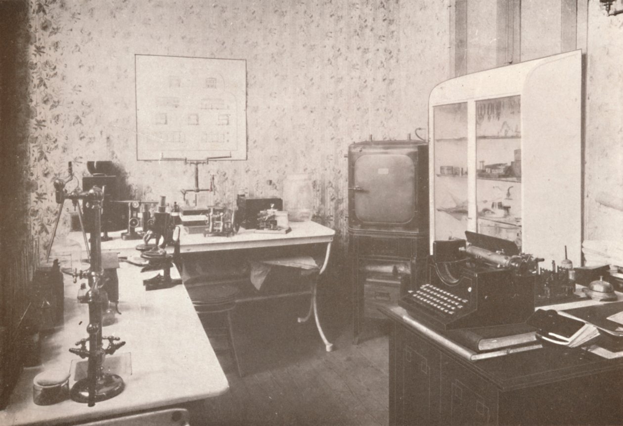 Policejní bakteriologická laboratoř, 1914 od Unbekannt