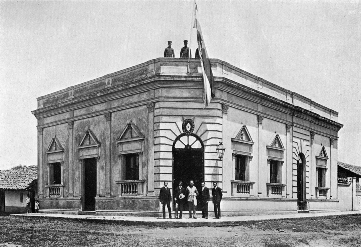 Policejní smírčí úřad, Carapegua, Paraguay, 1911 od Unbekannt