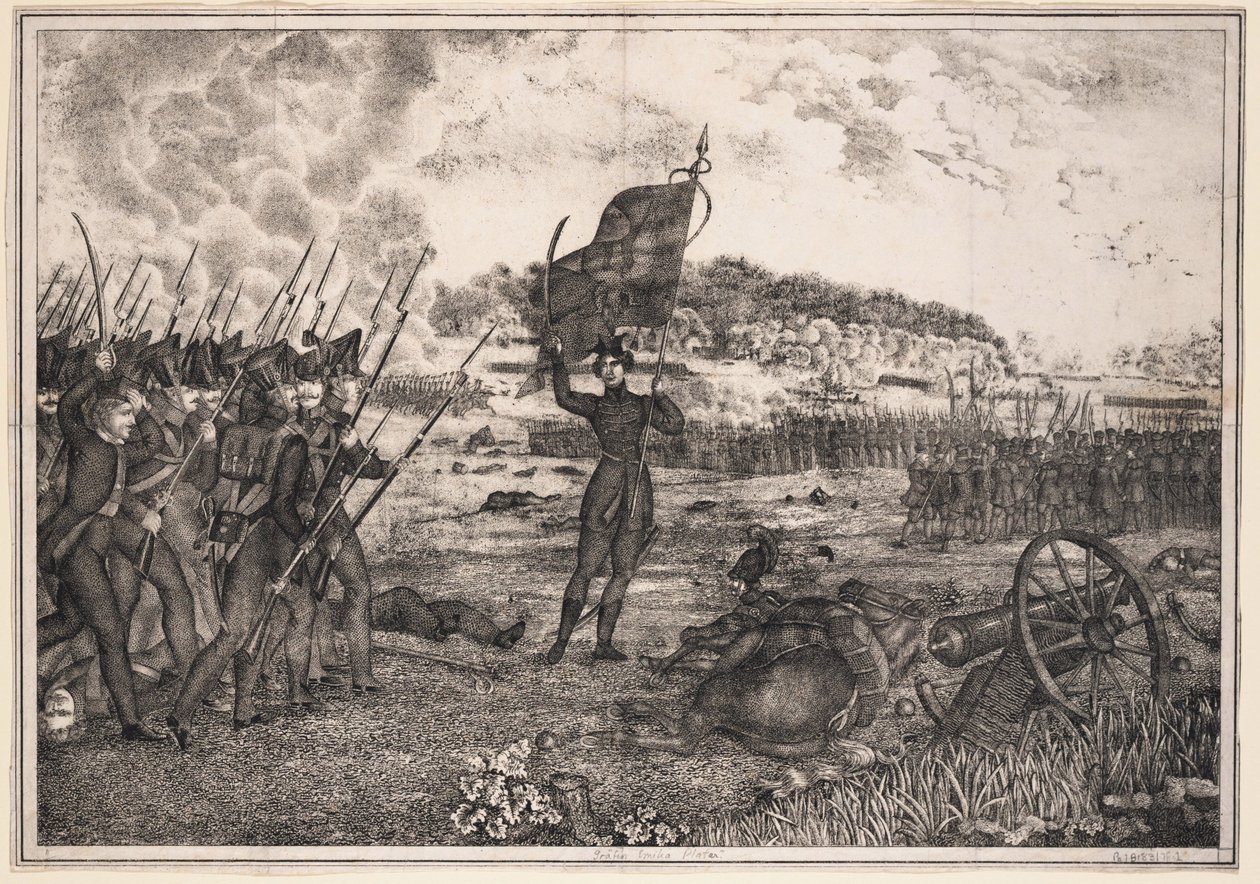 Polsko-ruská válečná scéna, 1831, 1831 od Unbekannt