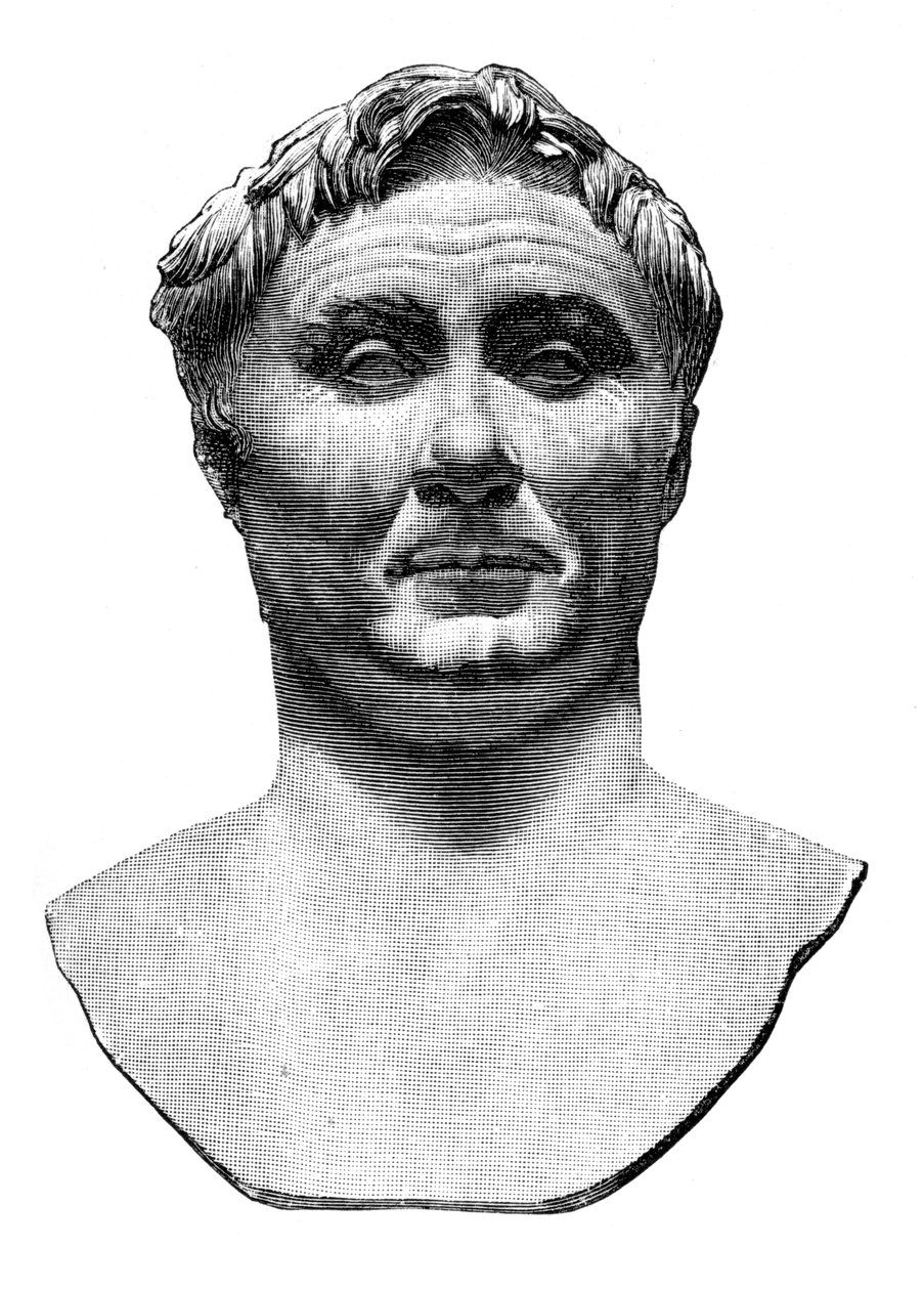 Pompeius Magnus , římský vojenský a politický vůdce, 1902 od Unbekannt