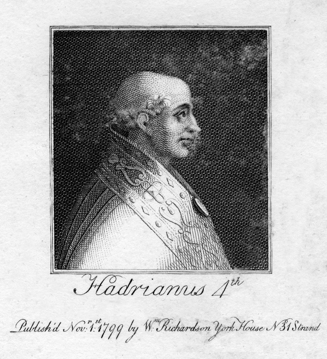 Papež Adrian IV, 1799 od Unbekannt
