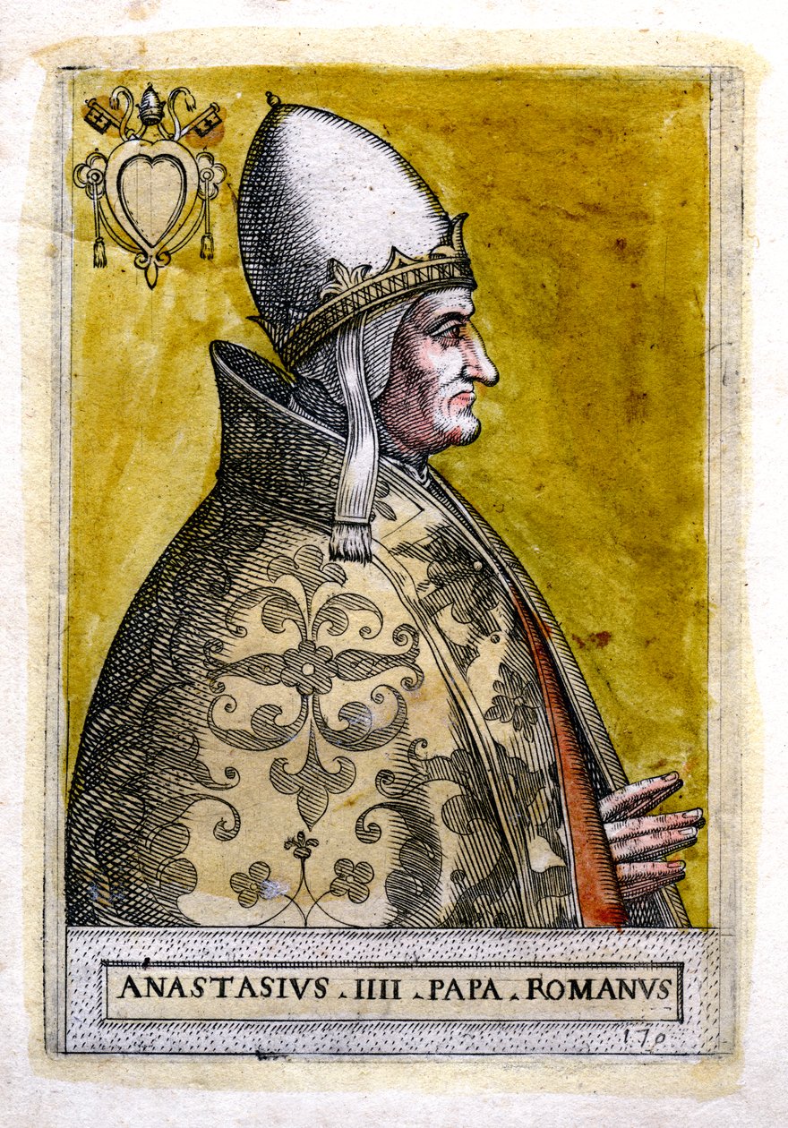 Papež Anastasius IV od Unbekannt