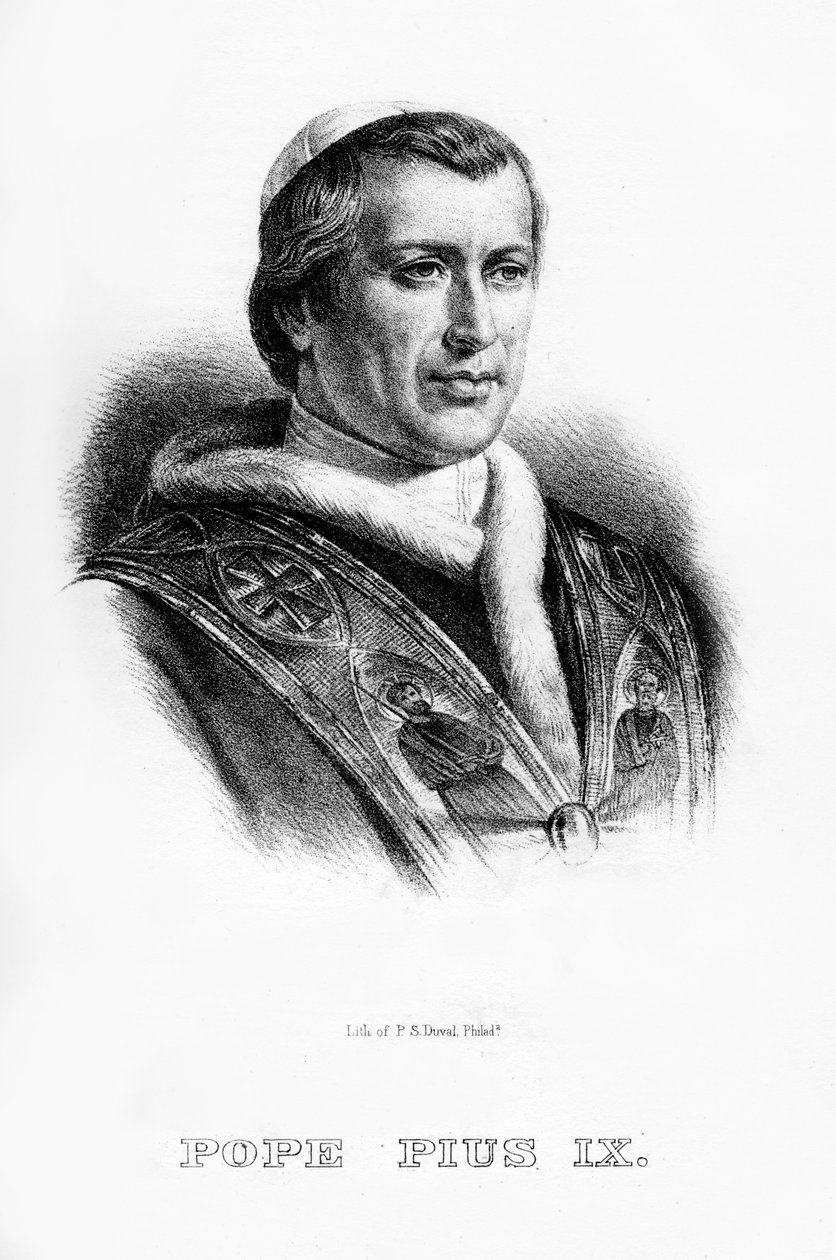 Papež Pius IV, 1854 od Unbekannt