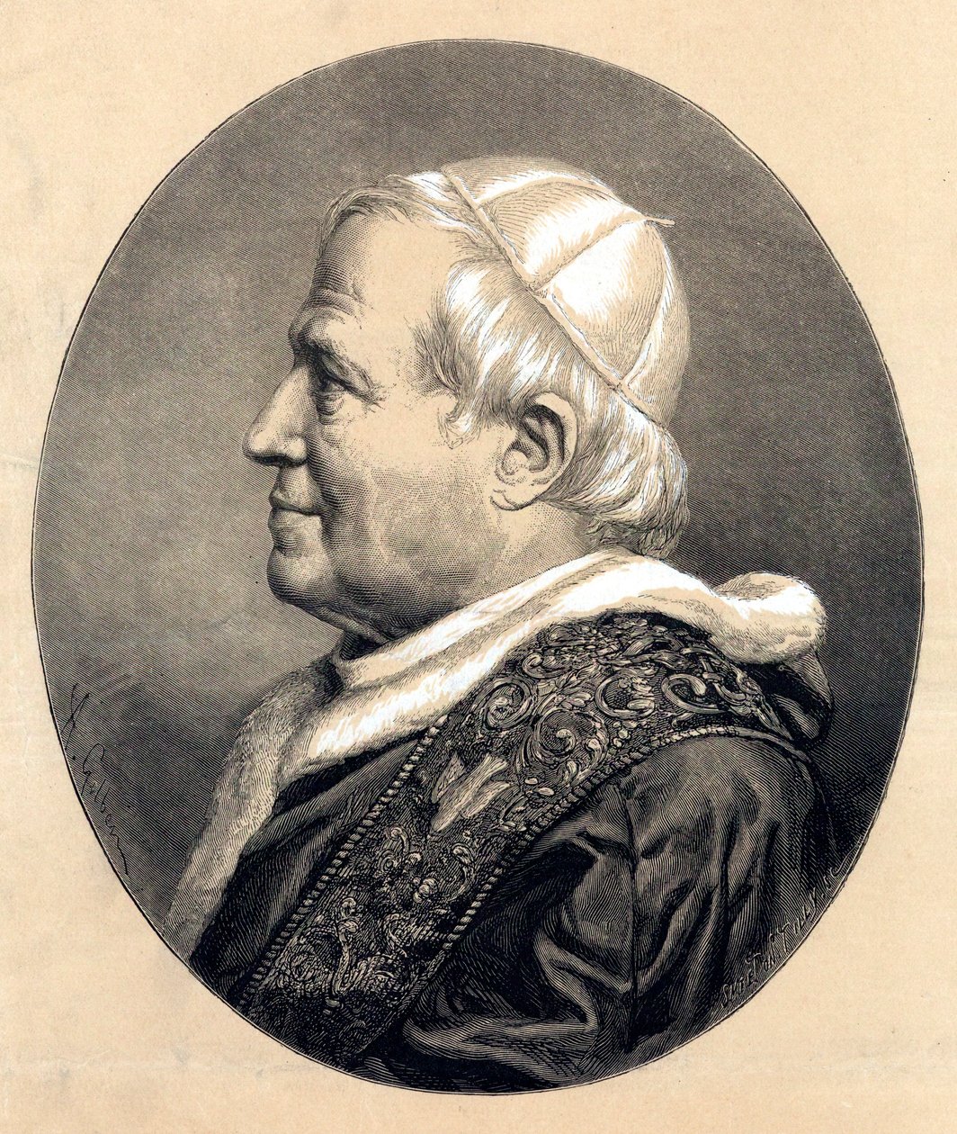 Papež Pius IX, 1846 od Unbekannt