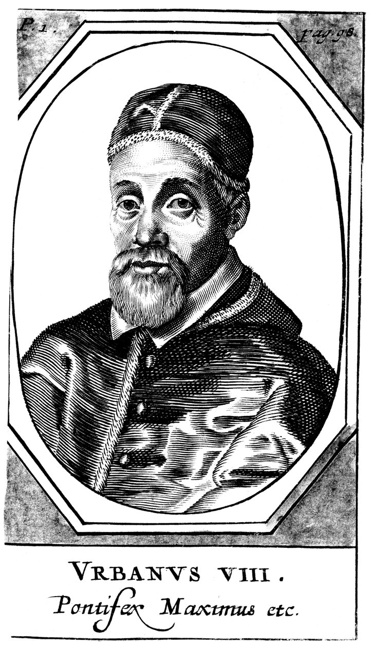 Papež Urban VIII 1568-1644 od Unbekannt