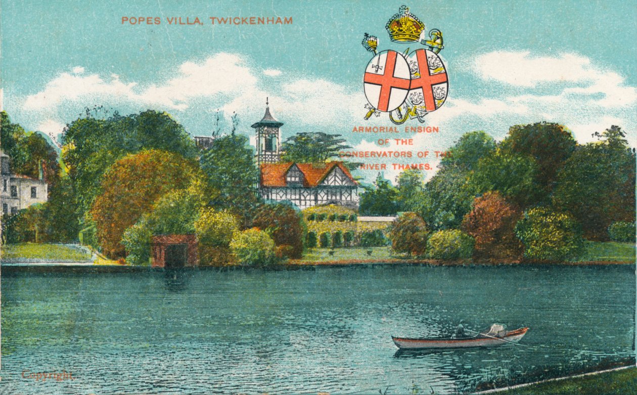 Popes Villa, Twickenham, c1910 od Unbekannt