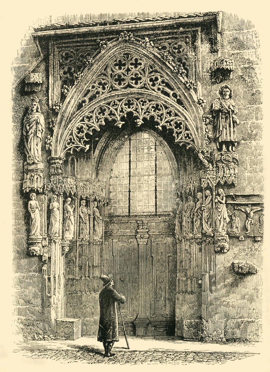 Porsche kostel sv. Sebalda, Norimberk, 1890. od Unbekannt