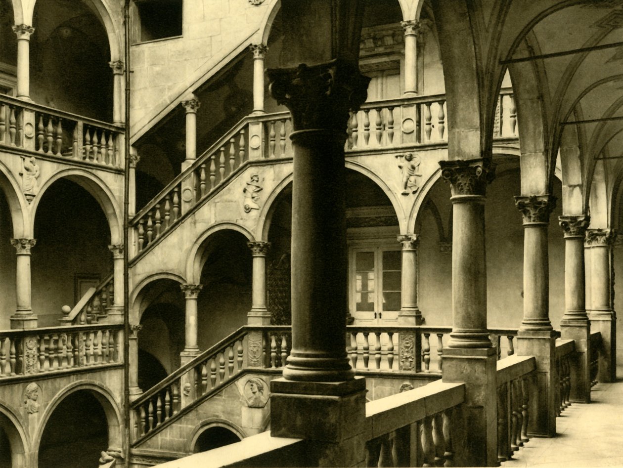 Zámek Porcia, Spittal an der Drau, Korutany, Rakousko, c1935. od Unbekannt