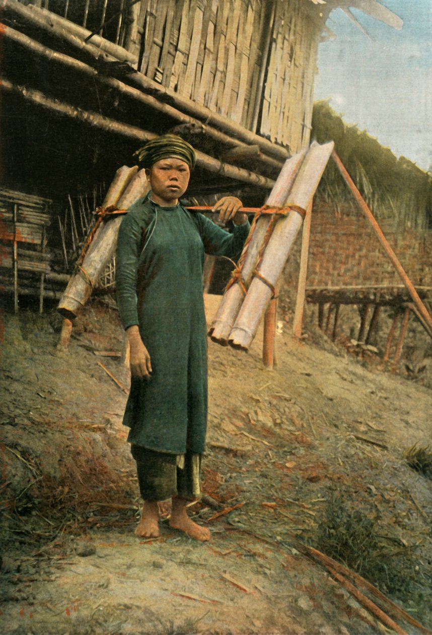 Porteuse DEau, nosič vody, 1900. od Unbekannt