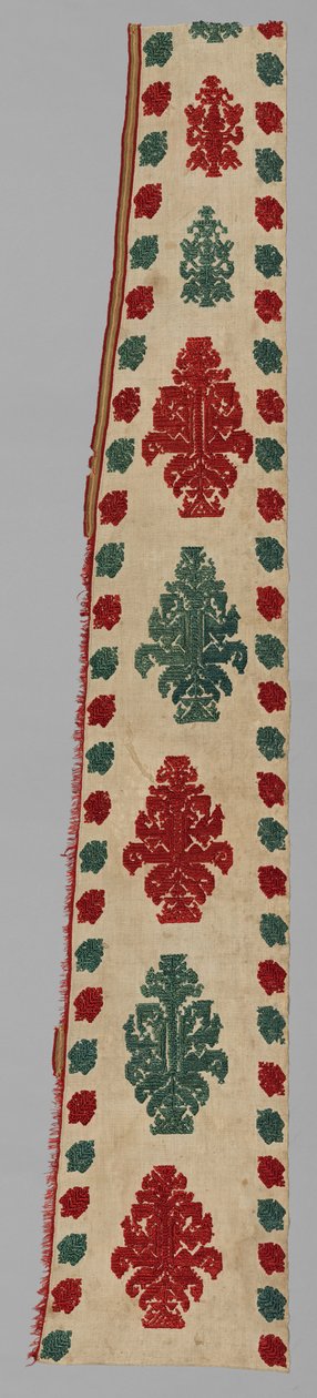 Část stanu s postelí, 1700s. od Unbekannt