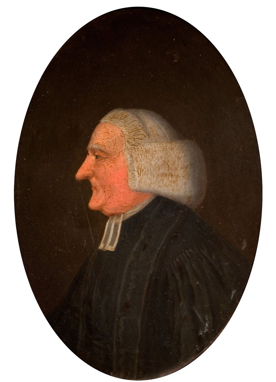 Portrét duchovního, 1800. od Unbekannt
