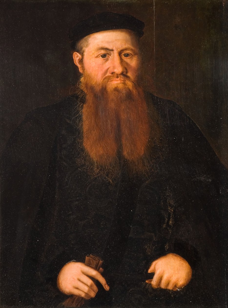 Portrét starého muže, 1500-1600. od Unbekannt
