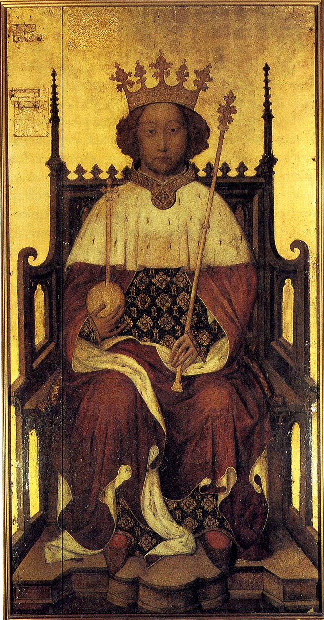 Portrét Richarda II z Anglie, cca 1390 od Unbekannt