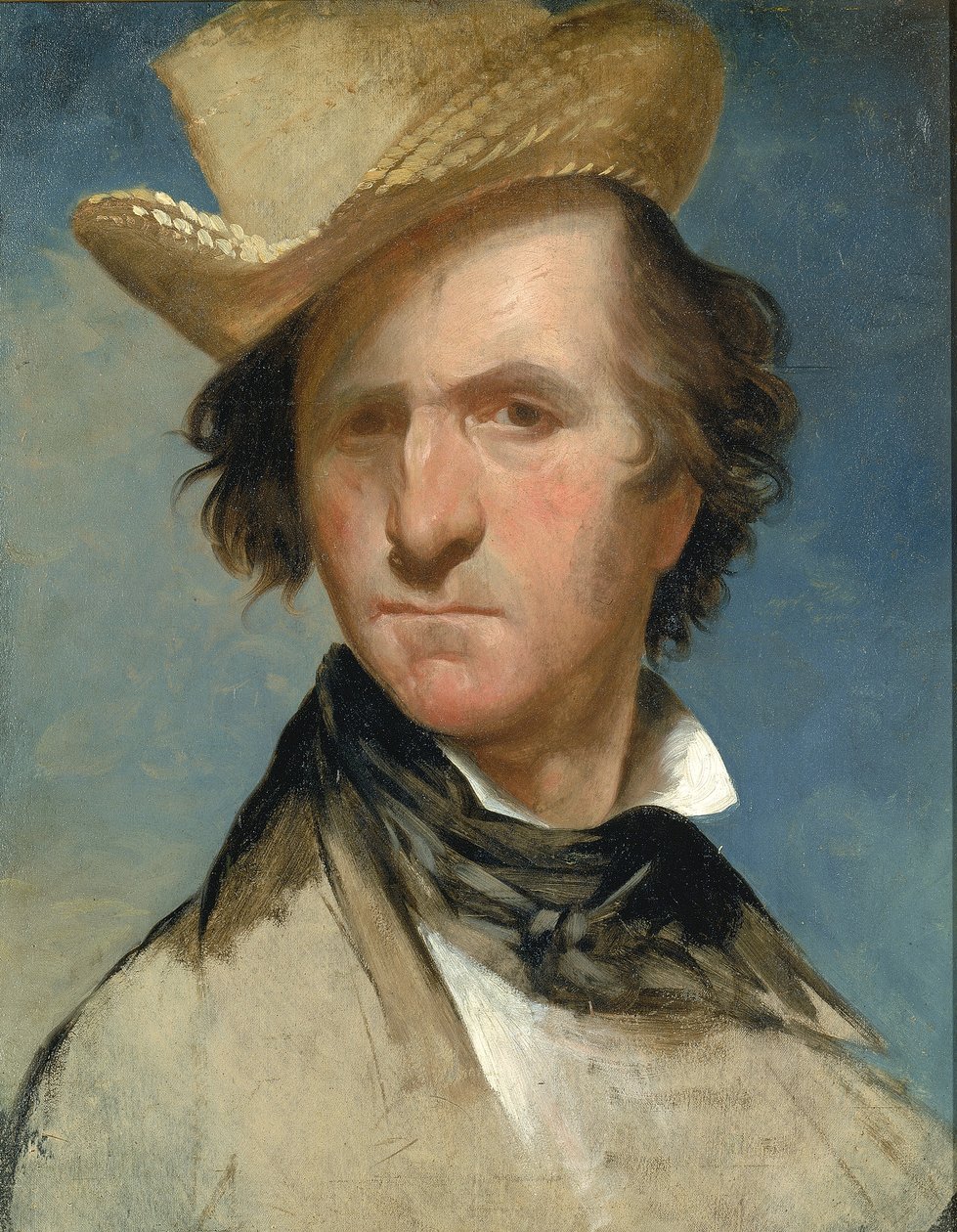 Portrétní skica herce, ca. 1830. od Unbekannt