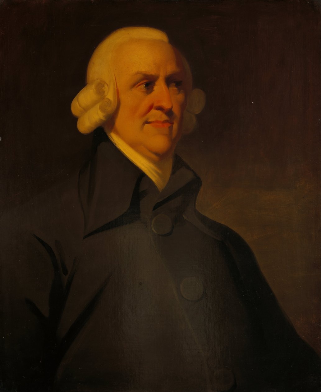 Portrét Adama Smithe 1723-1790, 1795 od Unbekannt