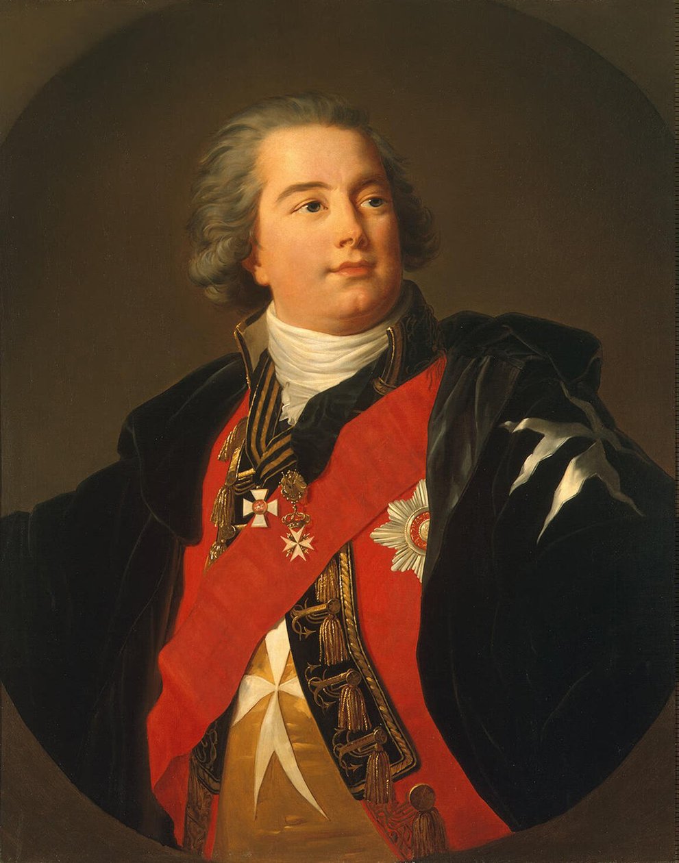 Portrét admirála July Litta Giulio Renato de Litta Visconti Arese, 19. století od Unbekannt