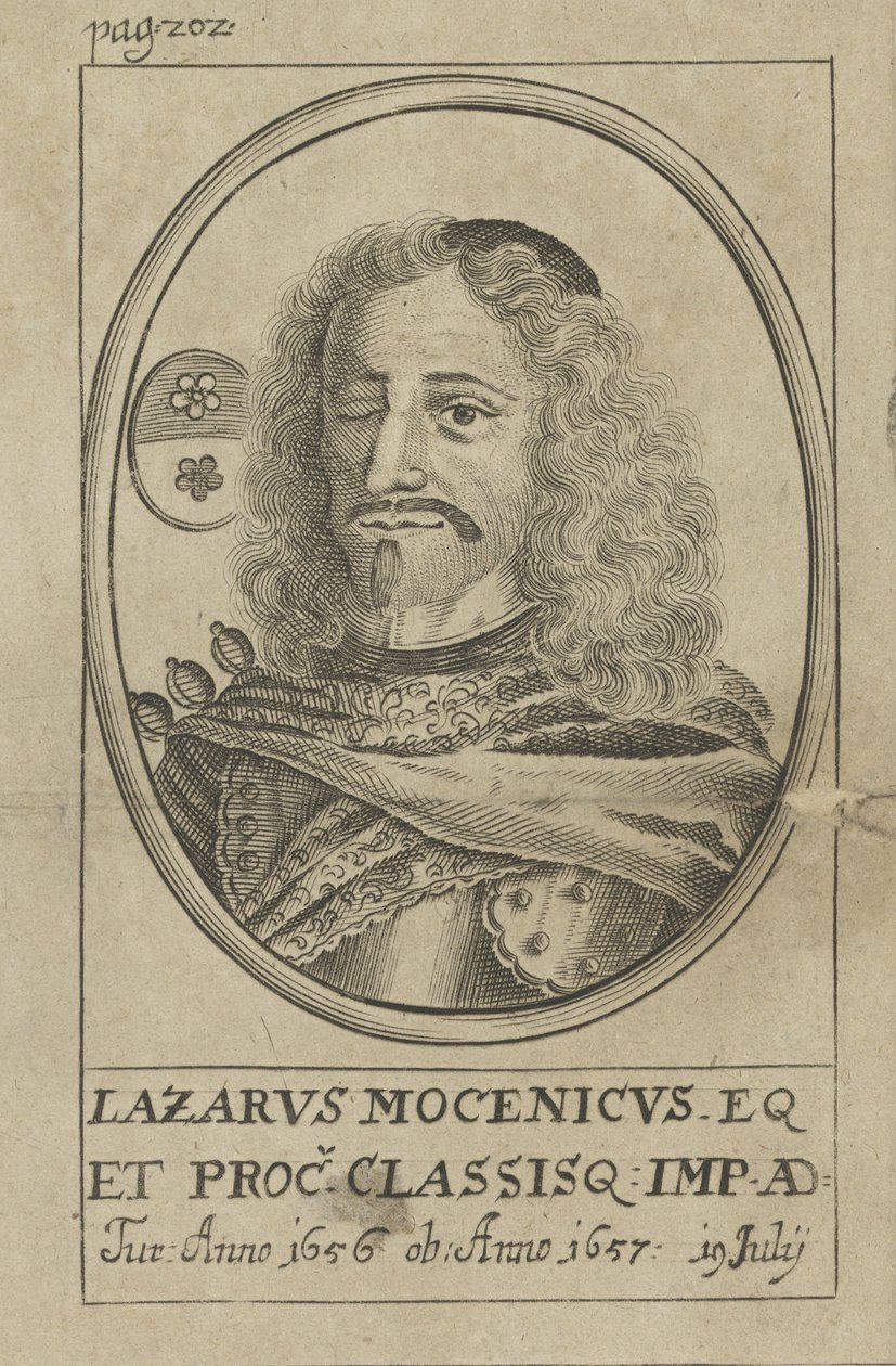 Portrét admirála Lazzara Moceniga 1624-1657, cca 1720. od Unbekannt
