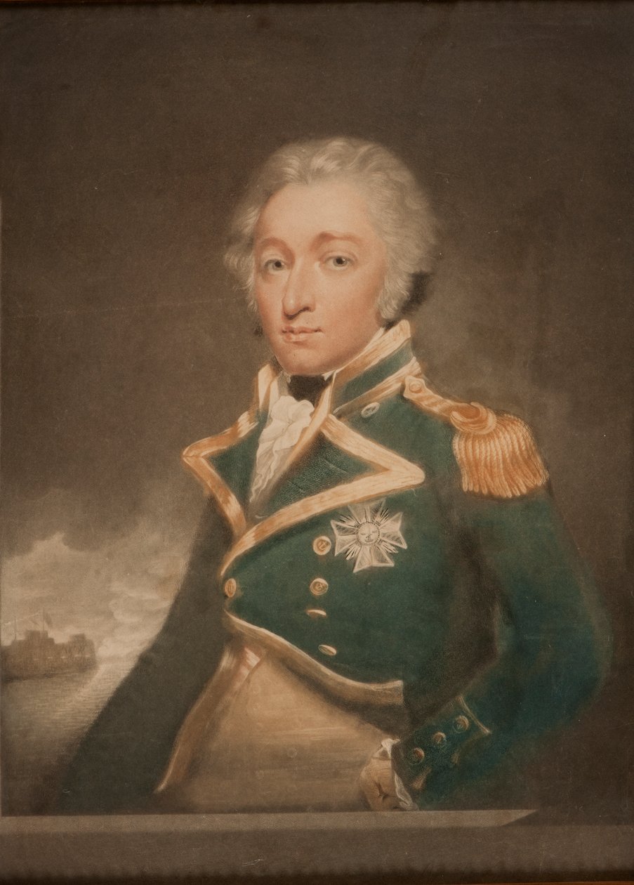 Portrét admirála sira Williama Sidneyho Smithe 1764-1840. od Unbekannt