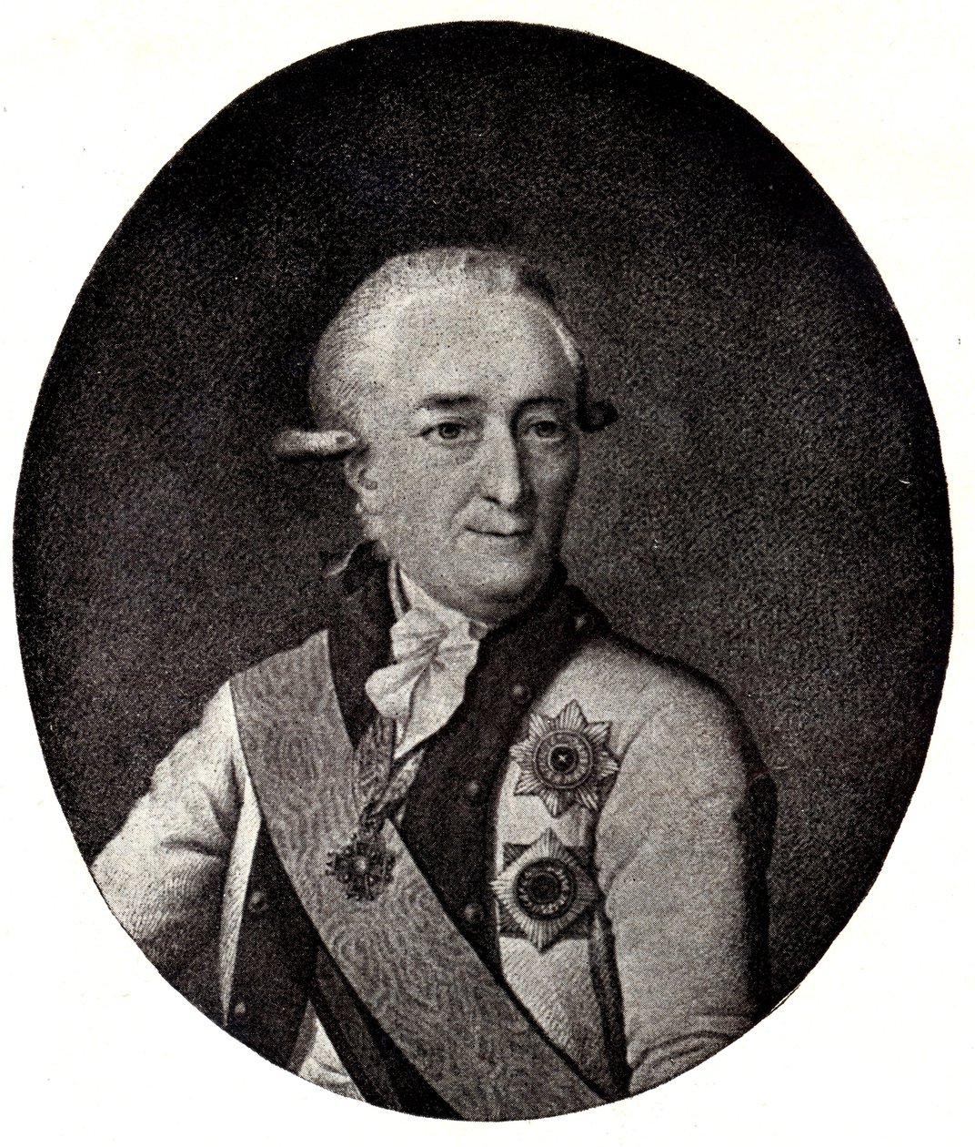 Portrét admirála Vasilije Čičagova 1726-1809, počátek 19. století. od Unbekannt
