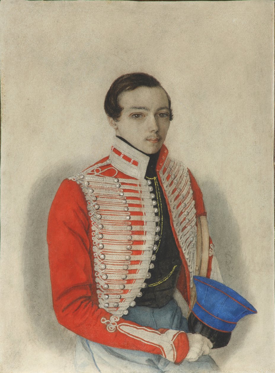 Portrét Alexandra Ivanoviče Bezobrazova, 1839 od Unbekannt