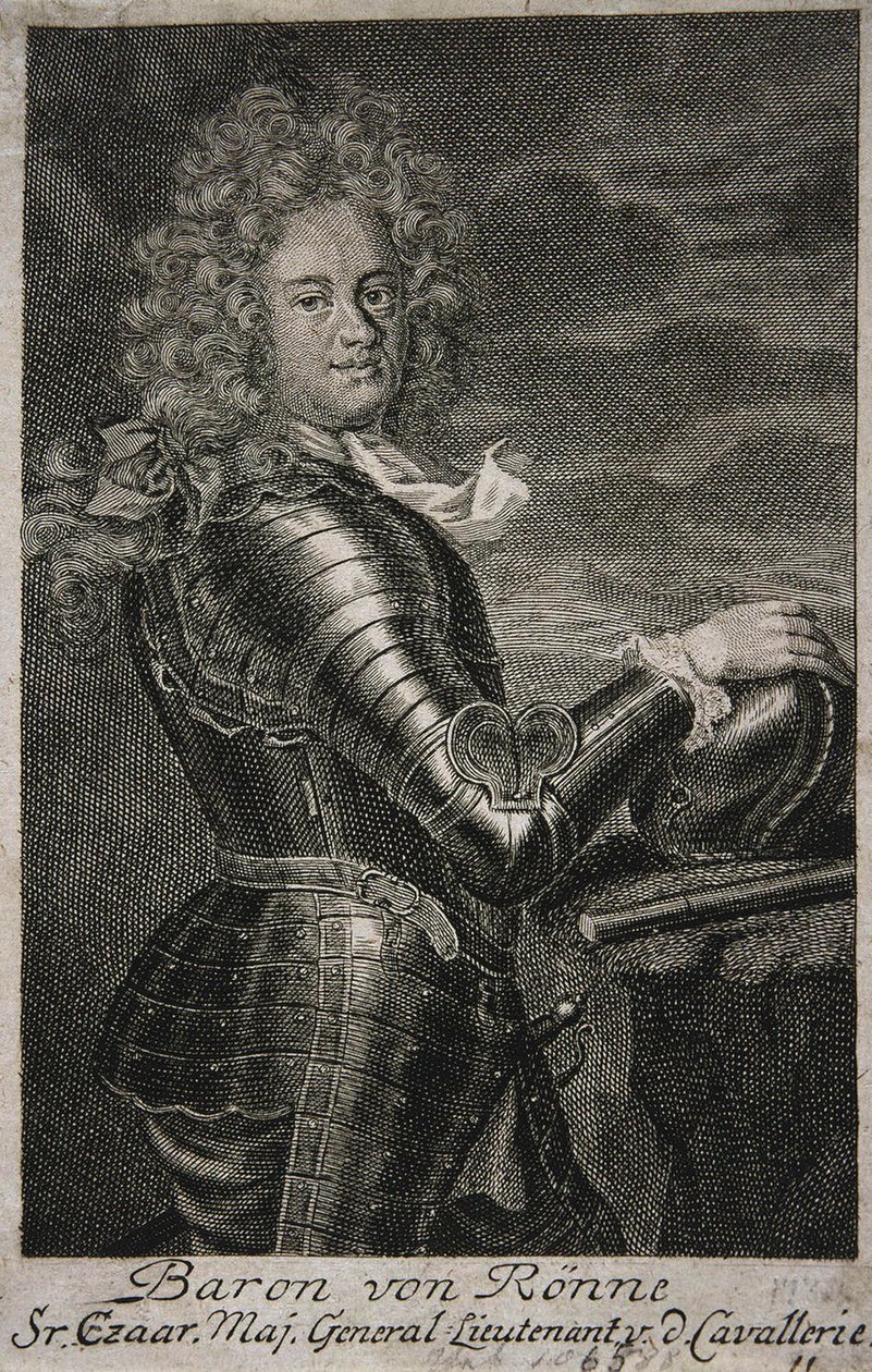 Portrét barona Carla Ewalda von Roenne 16631716 od Unbekannt