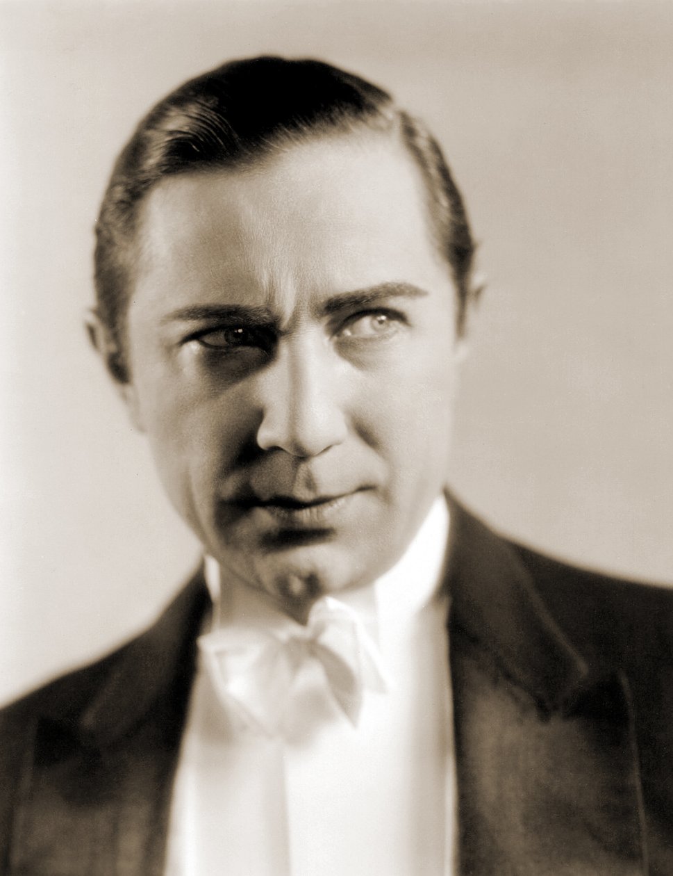 Portrét Bela Lugosi, cca 1930 (sépiová fotografie) od Unbekannt