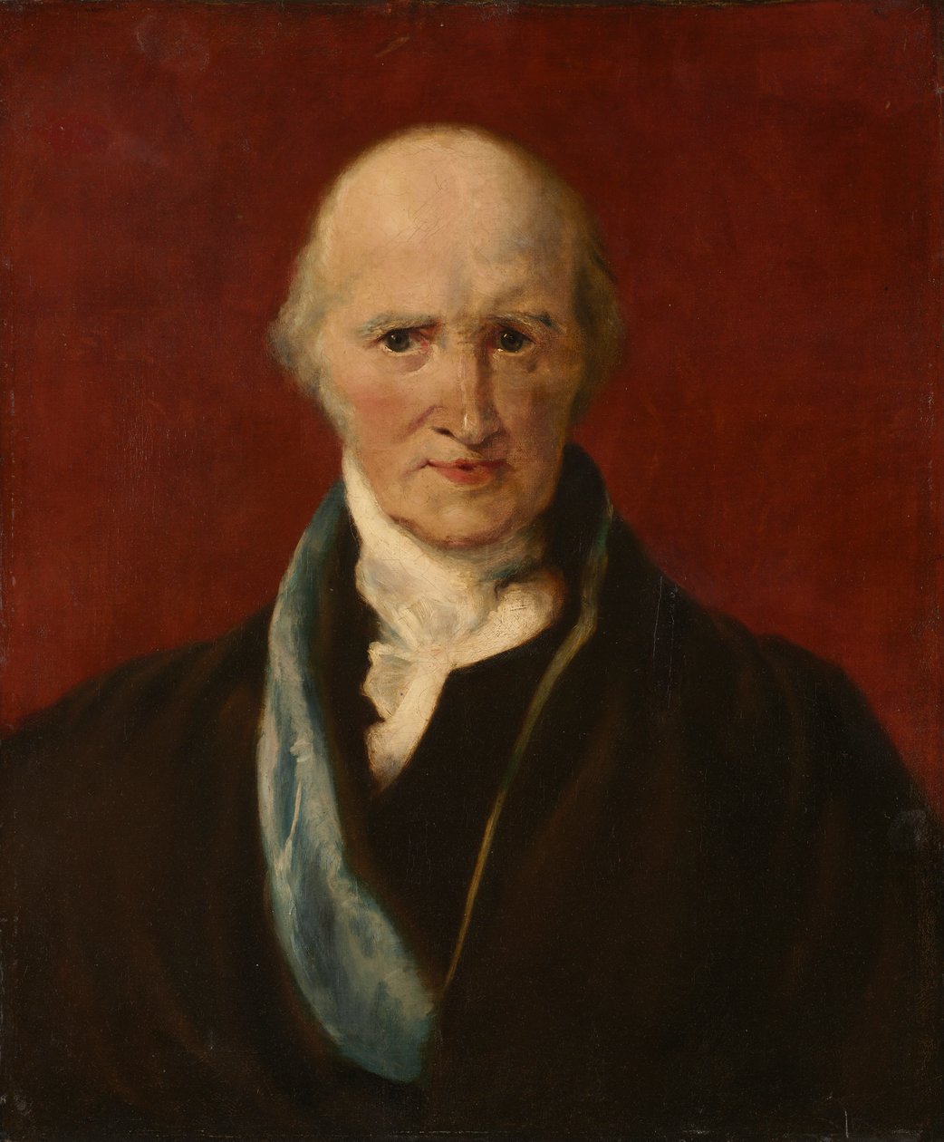 Portrét Benjamina Westa, 1818 nebo později. od Unbekannt