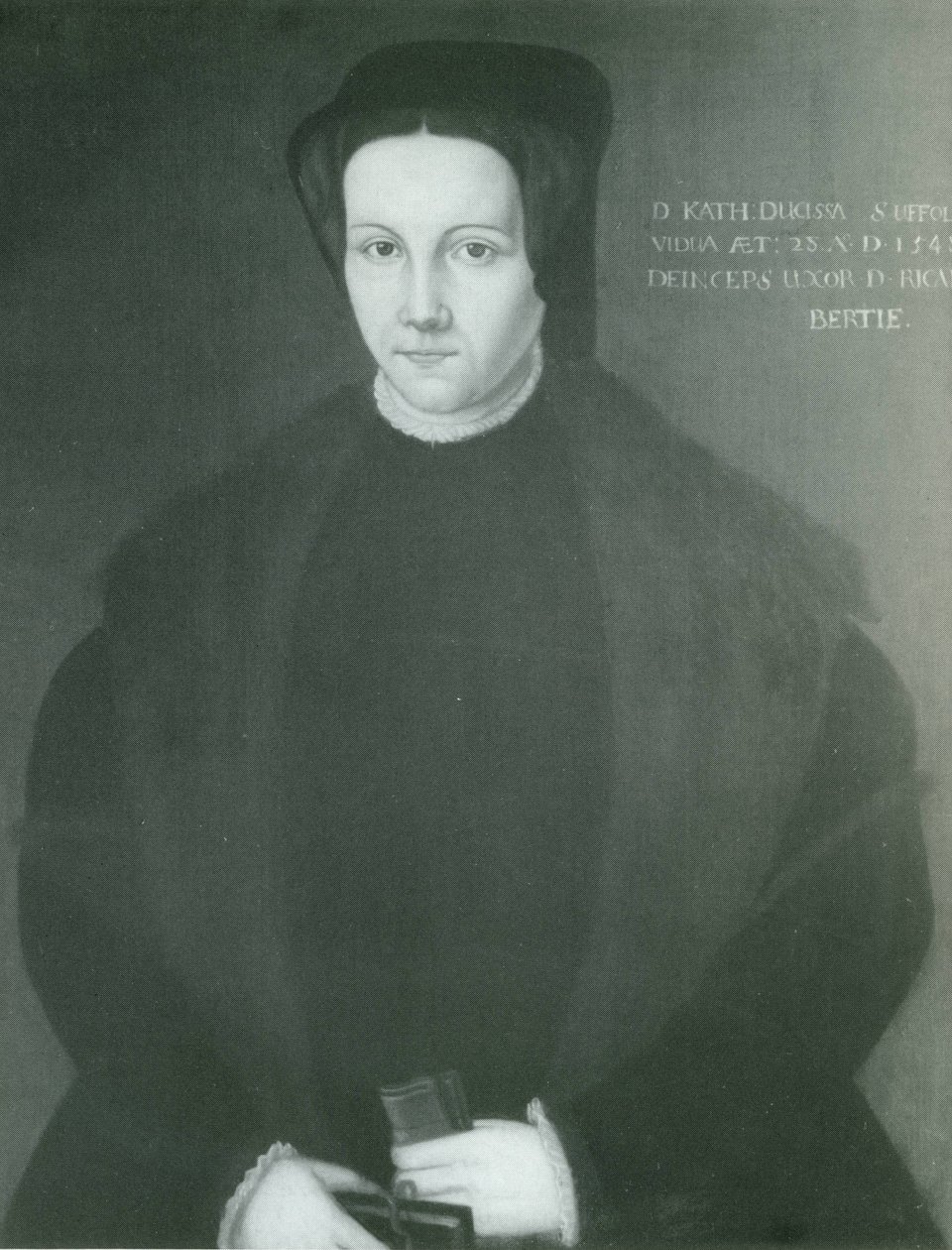 Portrét Kateřiny Willoughby, vévodkyně ze Suffolku od Unbekannt