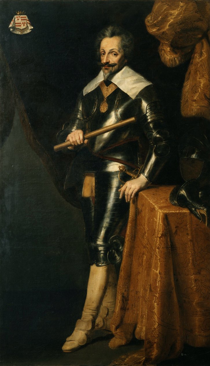 Portrét Karla III z Croÿ 1560-1612, 1600s. od Unbekannt