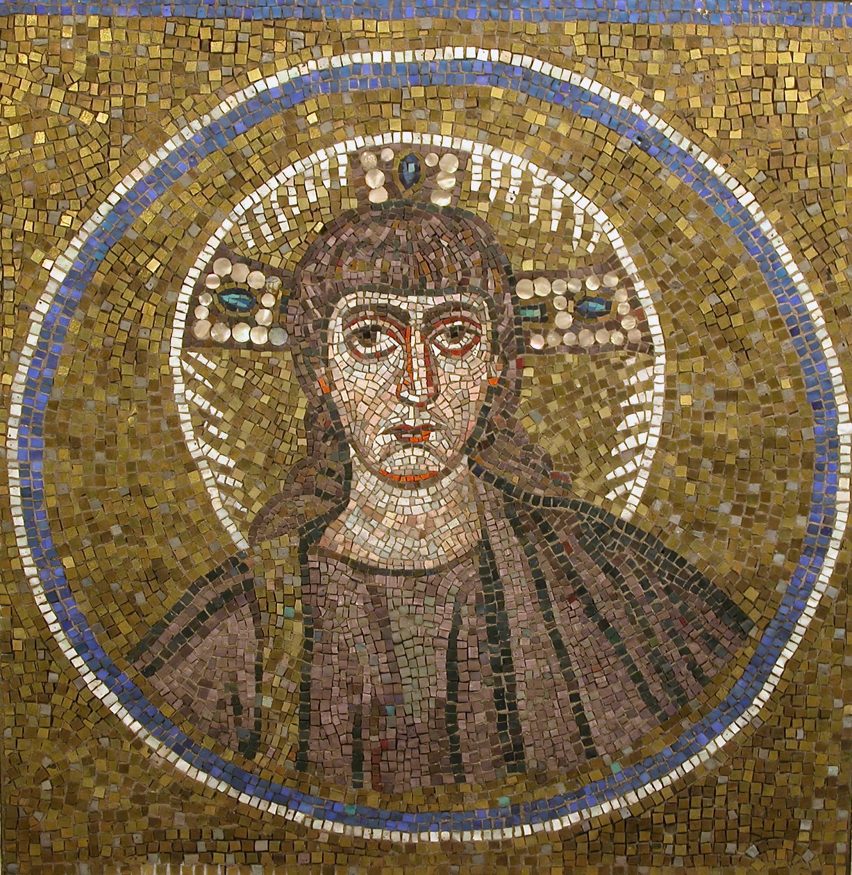 Portrét Krista, byzantský, originál z počátku 20. století datovaný koncem 5. a začátkem 6. století. od Unbekannt