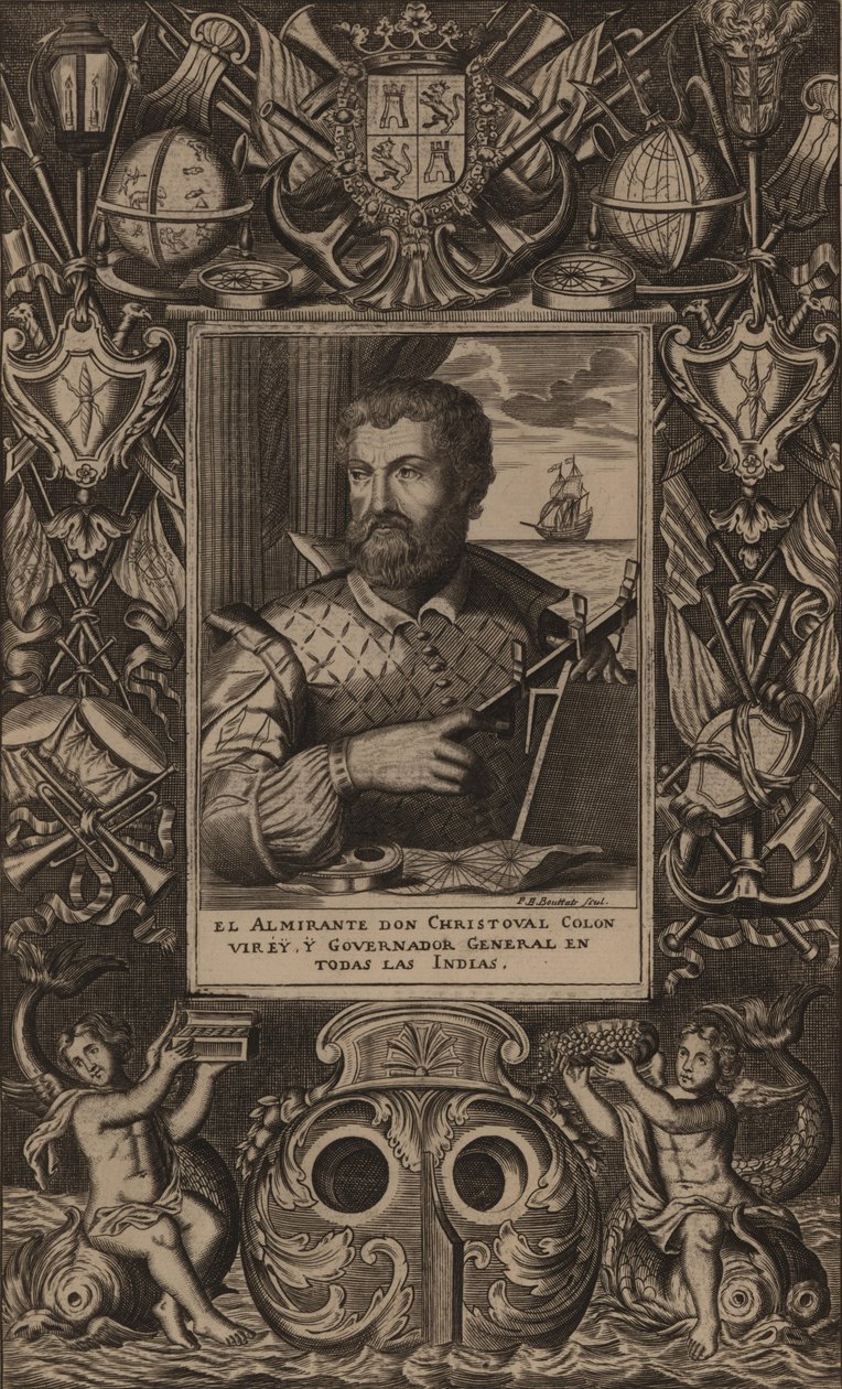 Portrét Kryštofa Kolumba, 1625. od Unbekannt