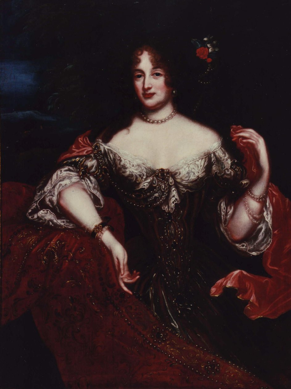 Portrét Clary Elisabeth, hraběnky z Platen-Hallermund 1648-1700 od Unbekannt