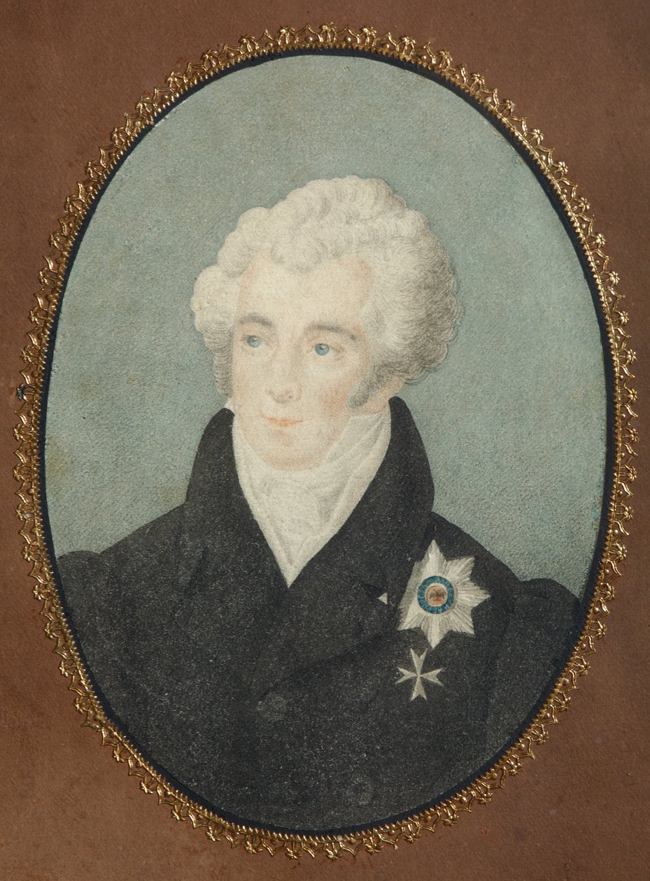 Portrét hraběte Alexandra Lvoviče Naryškina 1760-1826, druhá čtvrtina 19. od Unbekannt
