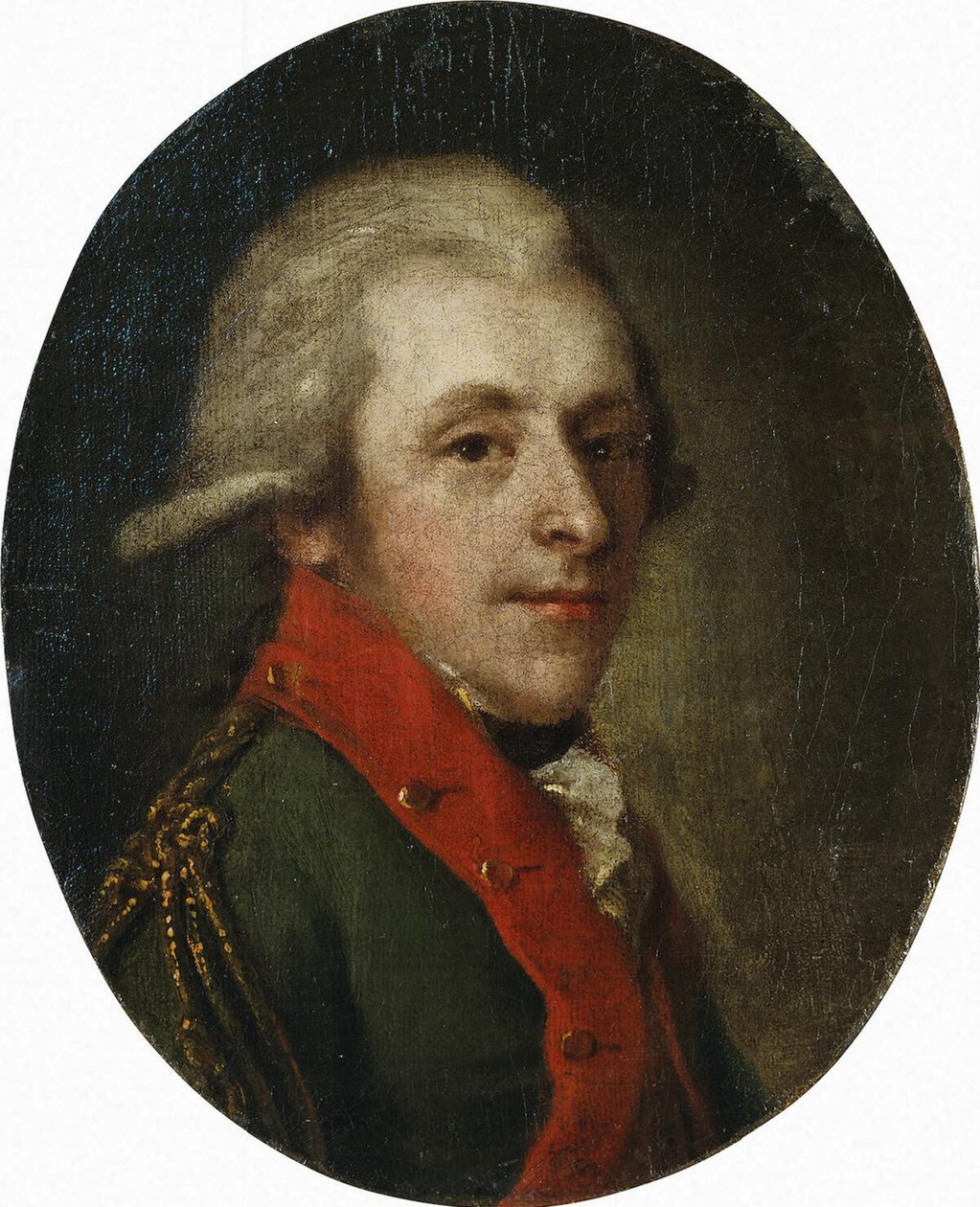 Portrét hraběte Nikolaje Alexandroviče Zubova 1763-1805, konec 18. stol. od Unbekannt