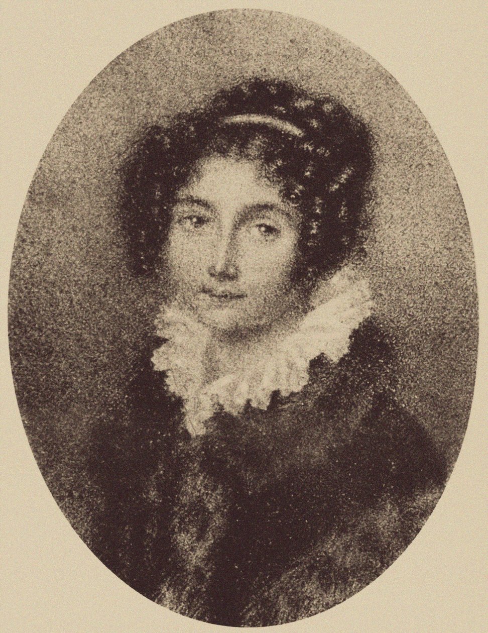 Portrét hraběnky Josephine Deym ze Stritetz, rozené Brunsvik de Korompa 1779-1821, c. 1800. od Unbekannt