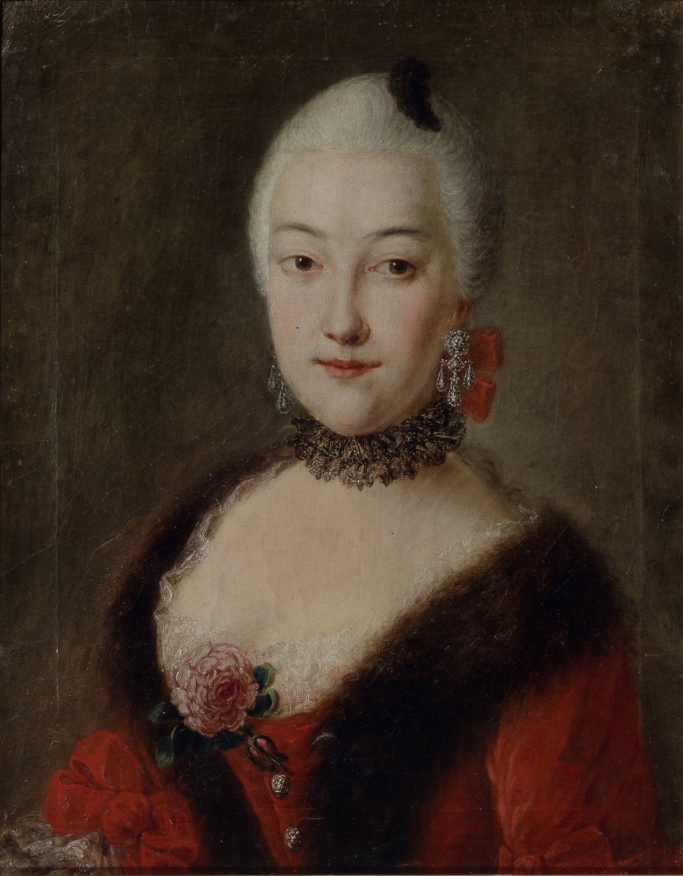 Portrét Contess Ekateriny Lobanové-Rostovskaya 1735-1802, 18 tun centura od Unbekannt