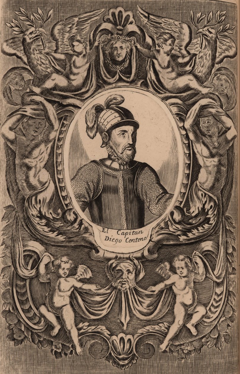 Portrét Diega Centena, 1625. od Unbekannt