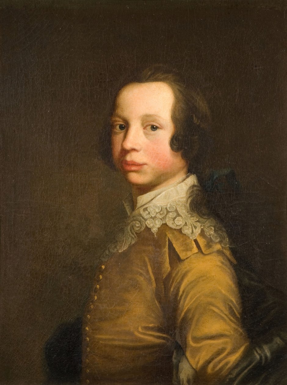 Portrét Edwarda Jessona jako kavalíra, 1750-1800. od Unbekannt