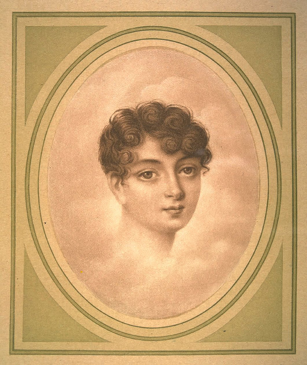 Portrét Eléonore Denuelle de La Plaigne 1787-1868, počátek 19. století. od Unbekannt