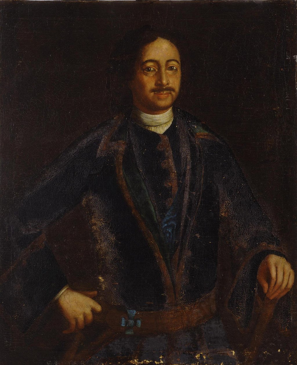 Portrét císaře Petra I. Velikého 1672-1725, počátek 18. století od Unbekannt
