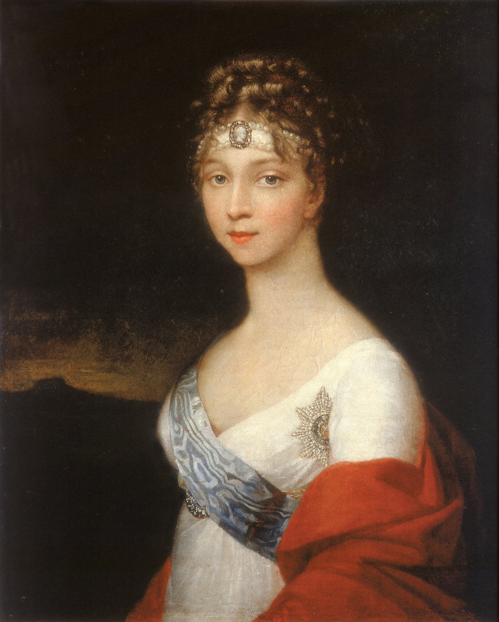 Portrét císařovny Alžběty Alexejevny, princezny Louise Bádenské 1779-1826, po roce 1806 od Unbekannt